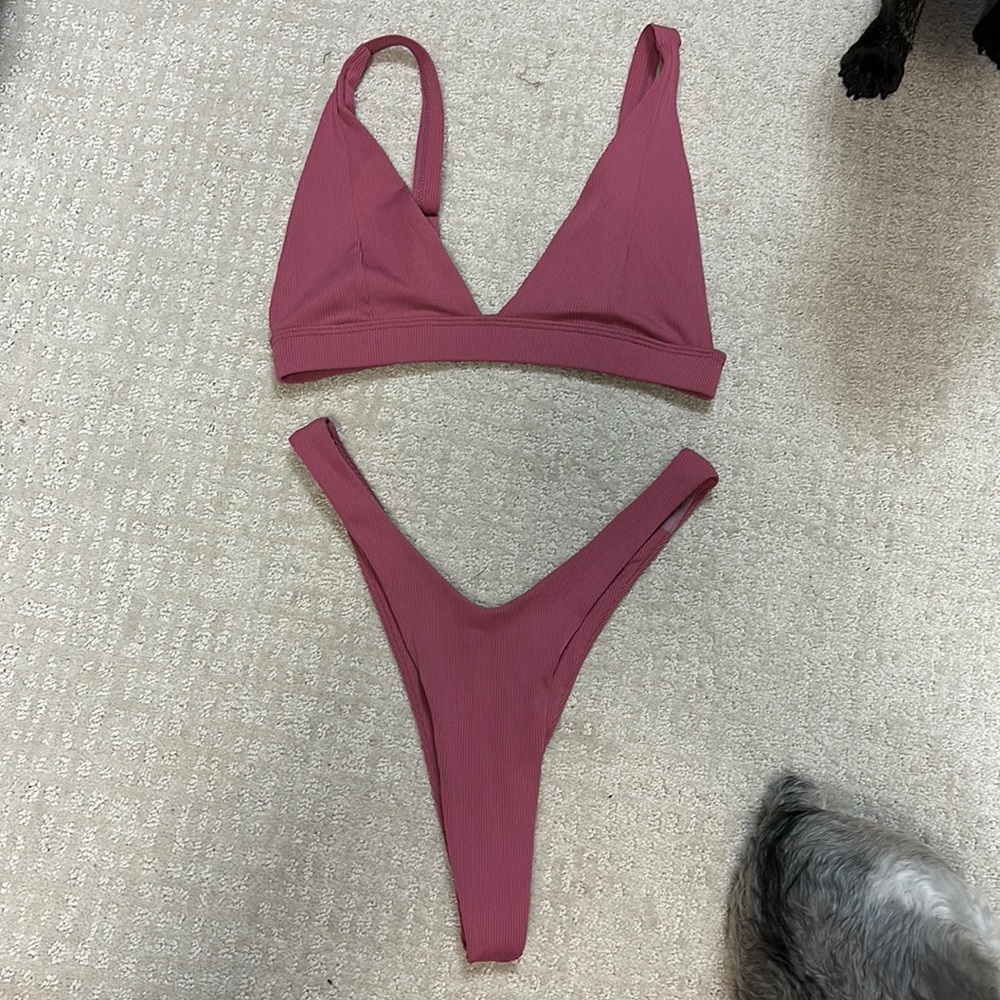 High cut super cheeky bikini